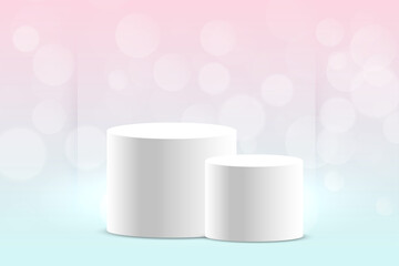 3d podium prodct display empty background design