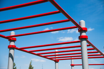 Outdoor gym for street workout