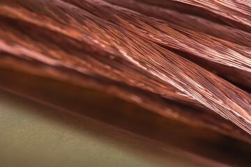 Copper wire non-ferrous metals, product metalworking industry