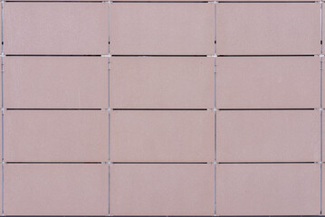 Block Wall. Stylish and Strong Blockwork.New Block, brown Blockwall Texture.
