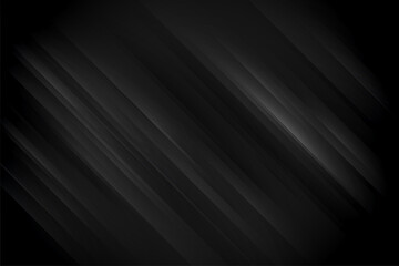 black dark background with shiny lines concept