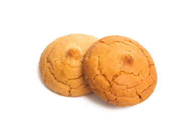 macaroons isolated on white background