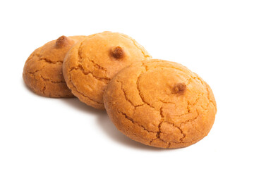 macaroons isolated on white background