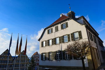 Fototapeta na wymiar Rathaus Herrenberg