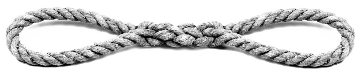 Cordage de marine avec double &eacute;pissure en &oelig;il, 