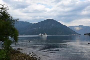 The bay of Kotor in Montenegro