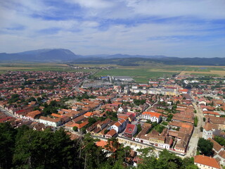 Miasto Rasnov, Rumunia, Transylwania w Siedmiogrodzie © Albin Marciniak