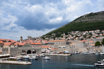 Fototapeta na wymiar The city of Dubrovnik in Croatia
