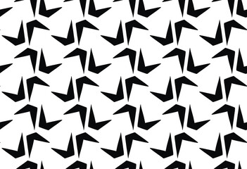 Vector texture background, seamless pattern. Hand drawn, black, white colors.