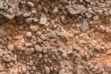 stone and earth wall