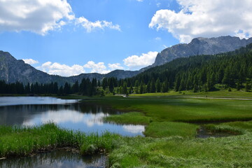 Fototapeta na wymiar The Austrian alps in the Tyrol 