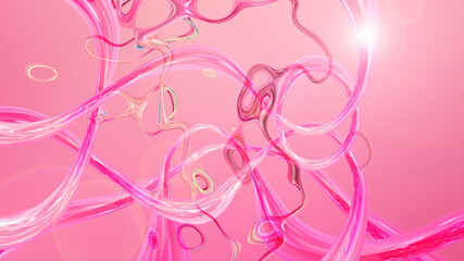 Abstract background with a textured pattern on a pink surface.