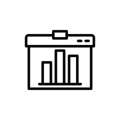 Design icons for trade and business economy needs