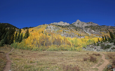 Trails in the Rockies - Rocky Mountains, Colorado