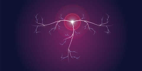 abstract lightning bolt background