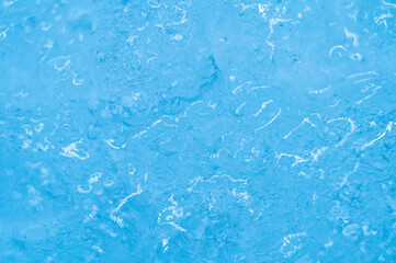 Ice and snow crystals close up. Macro photography