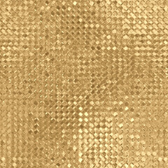 Gold foil seamless pattern, glitter texture