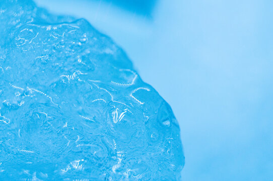 Ice and snow crystals close up. Macro photography © Payllik