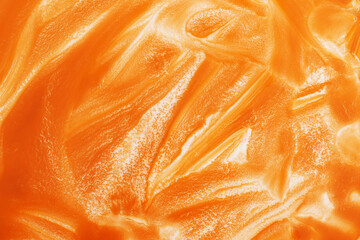 bright orange water colour background
