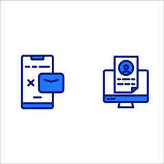 a collection of icons for the purposes of economic trading websites