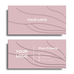 Modern Business Card Template Double sided