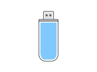 USBメモリーのイラスト