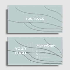 Modern Business Card Template Double sided