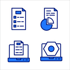 a collection of icons for the purposes of economic trading websites