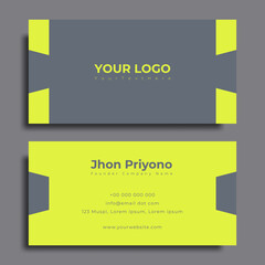 Business Card Template Double sided, modern creative Business Card