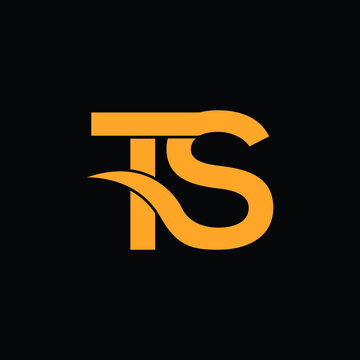ts letter logo design 