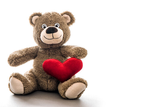 Teddy bear red heart Valentines Day decoration