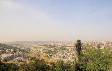 A view of Jerusalem