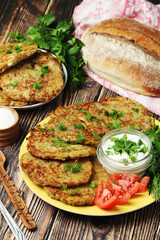 Draniki - a national dish of Belarus