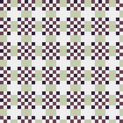 Abstract Cross Pattern generative computational art illustration