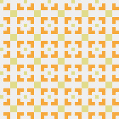 Abstract Cross Pattern generative computational art illustration