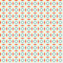 Abstract Cross Pattern generative computational art illustration