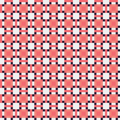 Abstract Cross Pattern generative computational art illustration