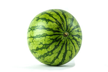 pastèque sur fond blanc