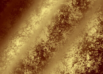 Golden abstract  decorative paper texture  background  for  artwork  - Illustration