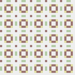 Abstract Cross Pattern generative computational art illustration