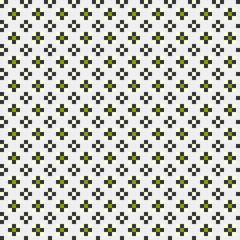 Abstract Cross Pattern generative computational art illustration