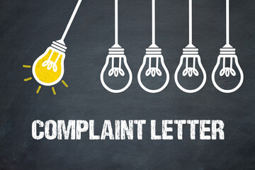 Fototapeta premium Complaint Letter 