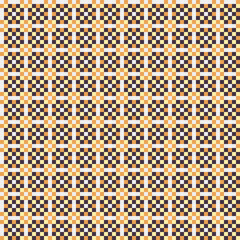 Abstract Cross Pattern generative computational art illustration