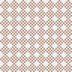 Abstract Cross Pattern generative computational art illustration