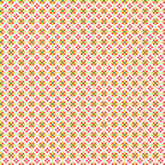 Abstract Cross Pattern generative computational art illustration