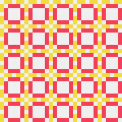 Abstract Cross Pattern generative computational art illustration