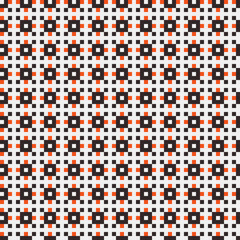 Fototapeta premium Abstract Cross Pattern generative computational art illustration