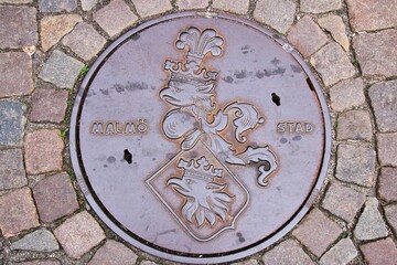 manhole cover from Europe 