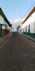 Fototapeta na wymiar Calle de Suchitoto