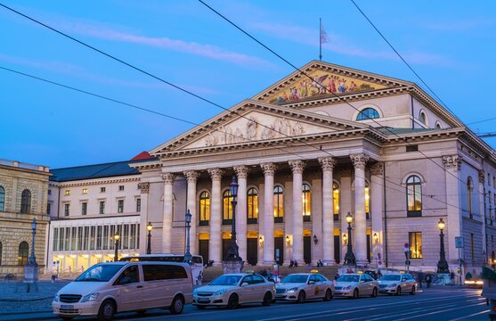 The National Theater on Max-Joseph-Platzt, Munich, Germany